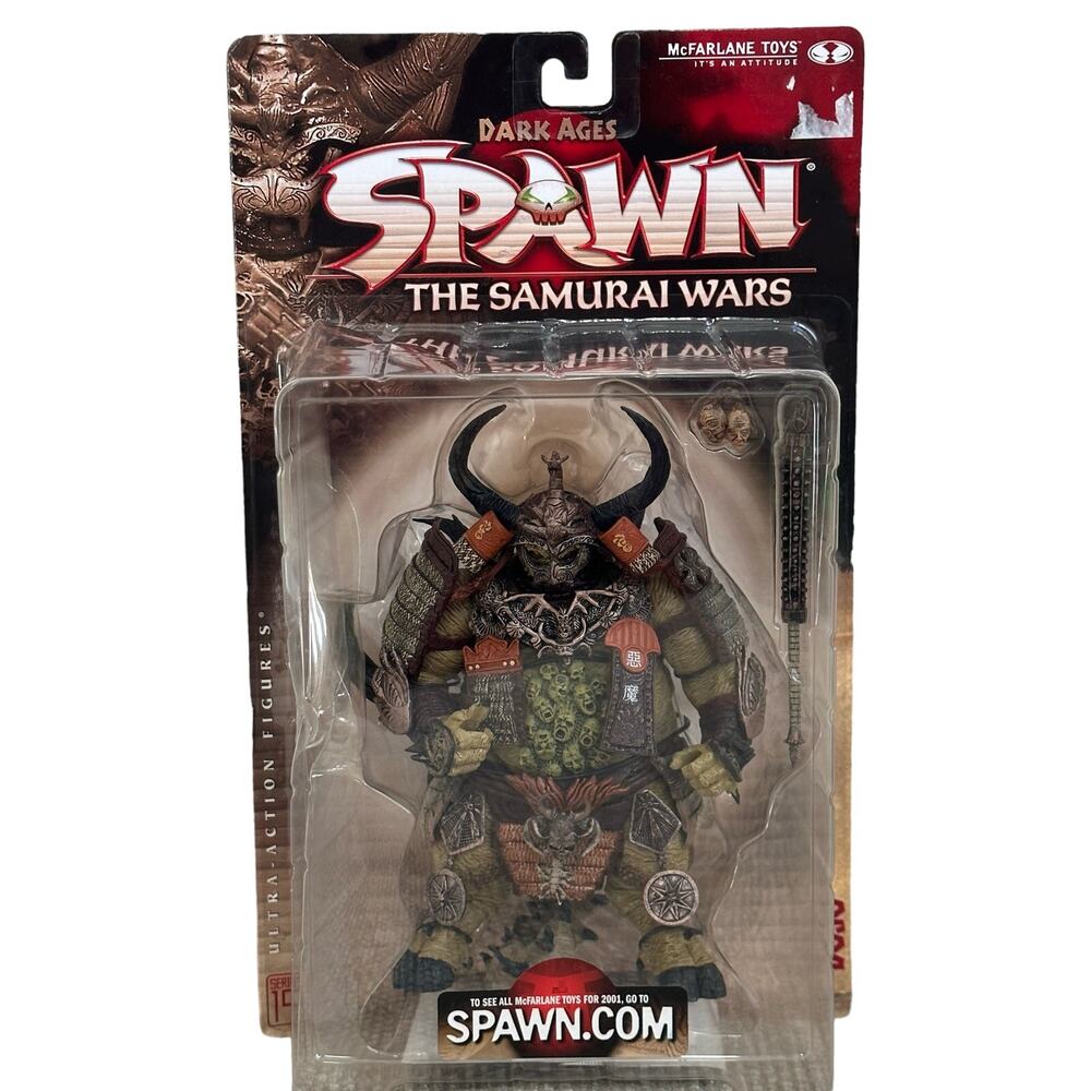 McFarlane Toys Dark Ages Samurai Wars Spawn Series 19 Dojo Action Figure New